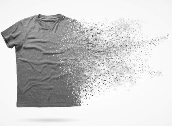 palestc leeching from clothes