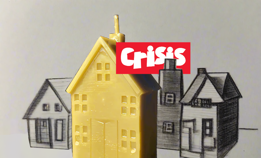 Home sweet home candle