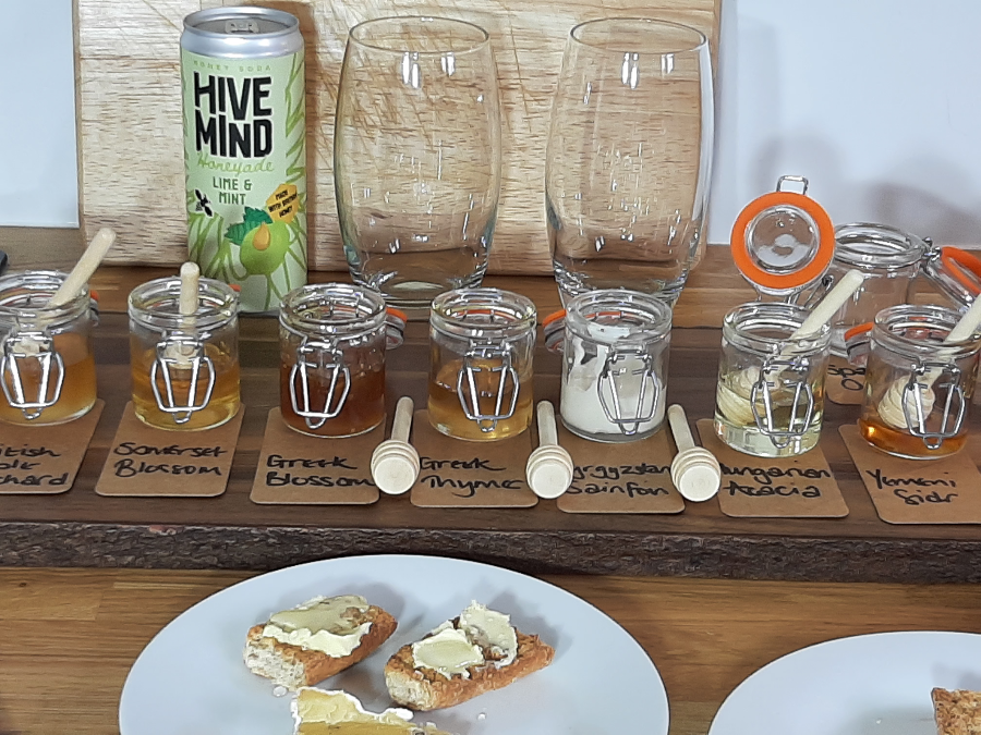 raw honey taster