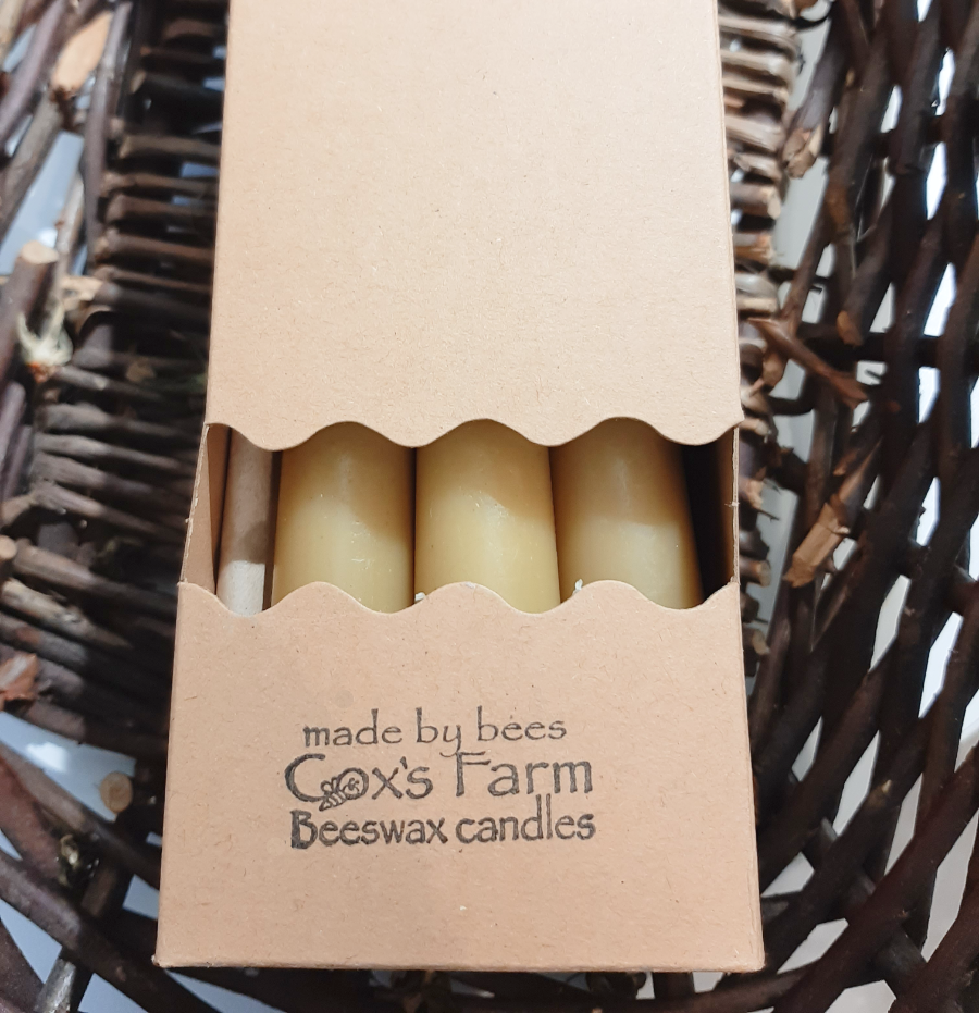 Tapered candles box of 6